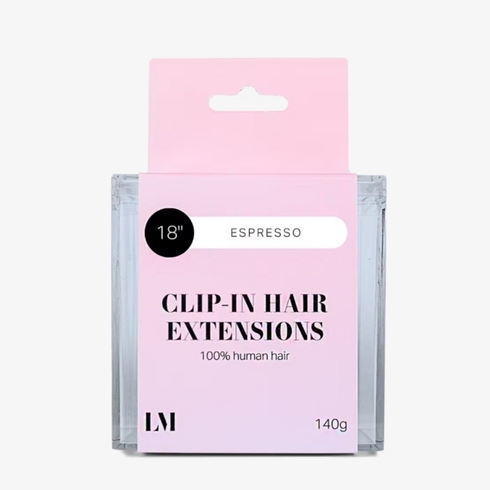 Locks & Mane18'' Clip-in Human Hair Extension